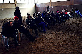 ...und alle sind interessiert dabei...